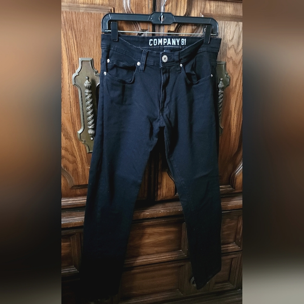 Company 81 - Slim Fit Denim Jeans - Black - 30/30